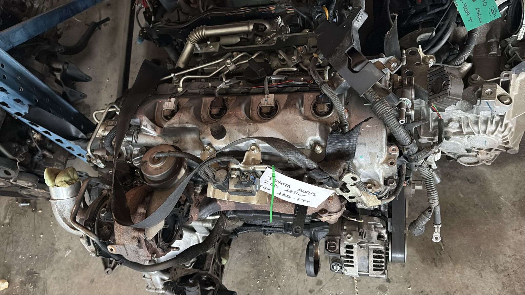 Motor Toyota Auris 2.0D