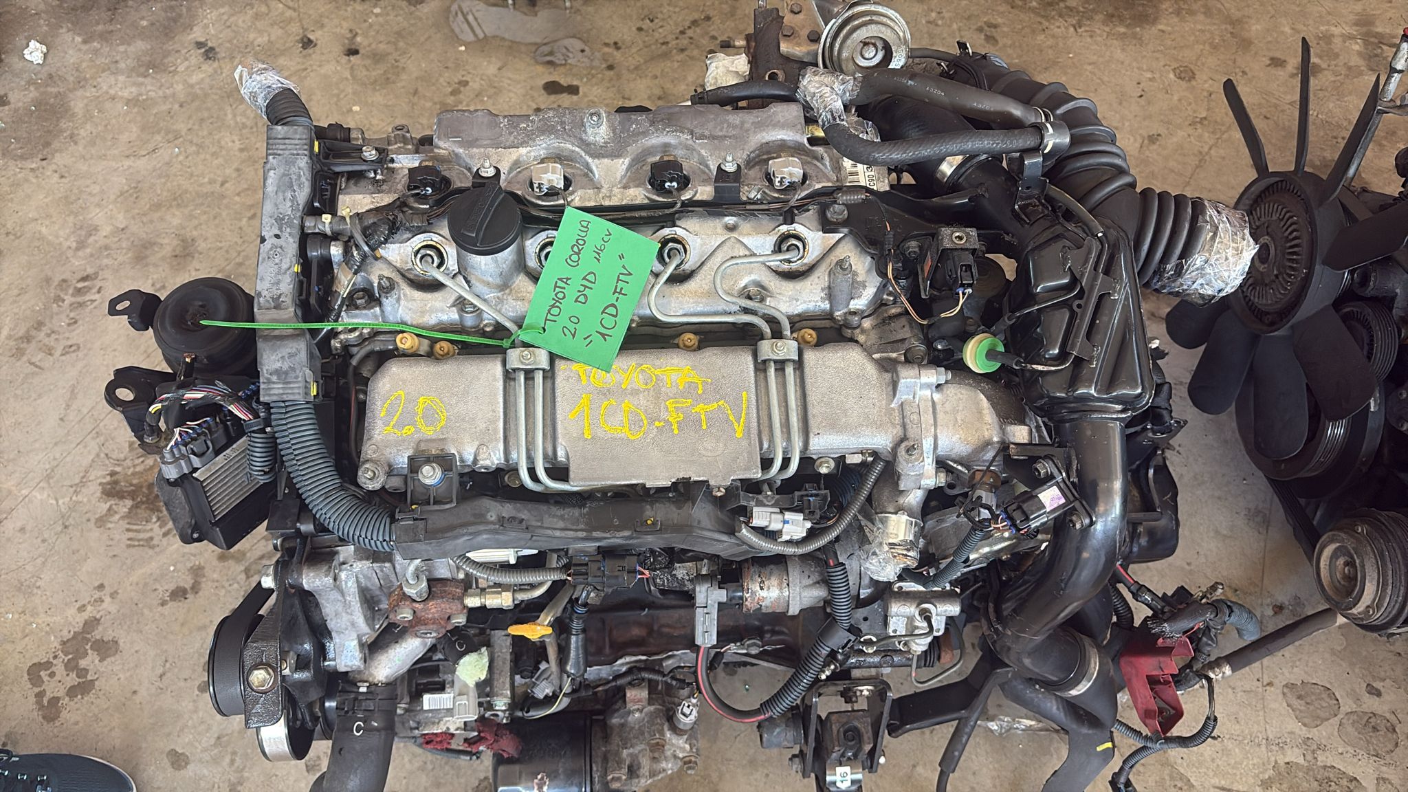Motor Toyota Corolla 2.0 D4D