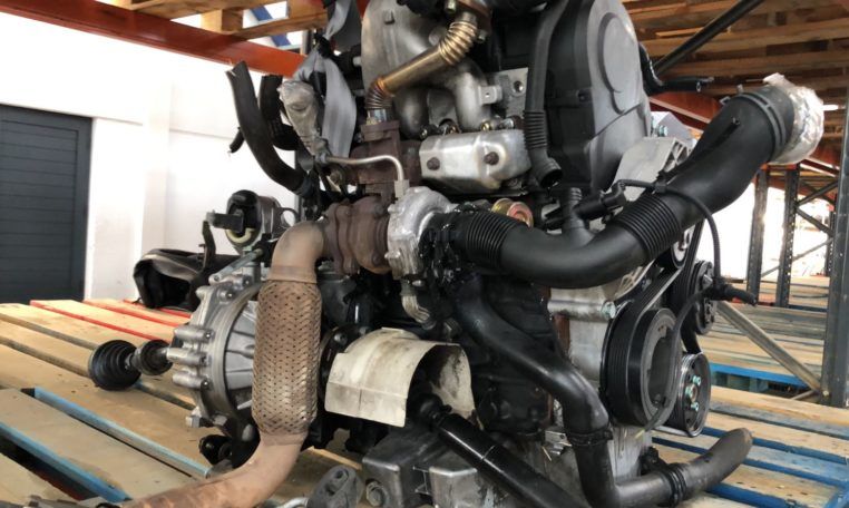 Motor y caja de cambios Volkswagen Polo 1.4TDI