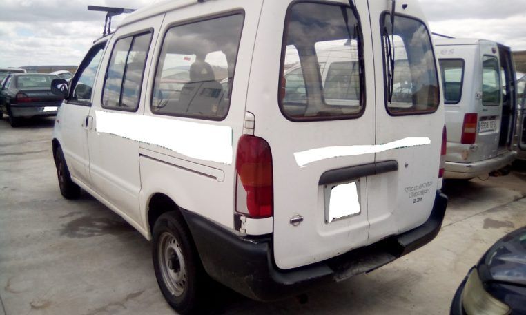 Despiece Nissan Vanette 2.3D cargo del 1999