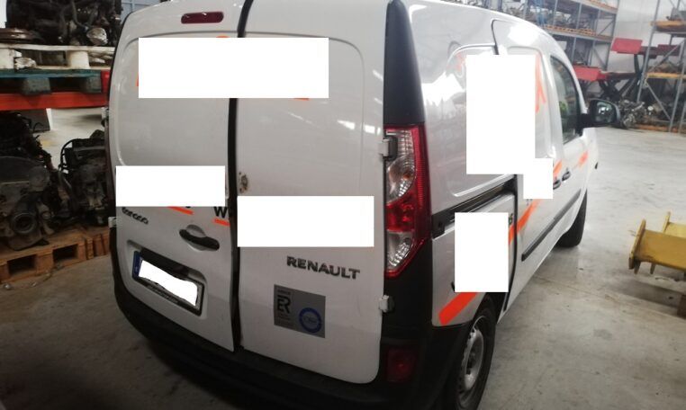 Despiece Renault Kangoo 1.5DCI del 2014