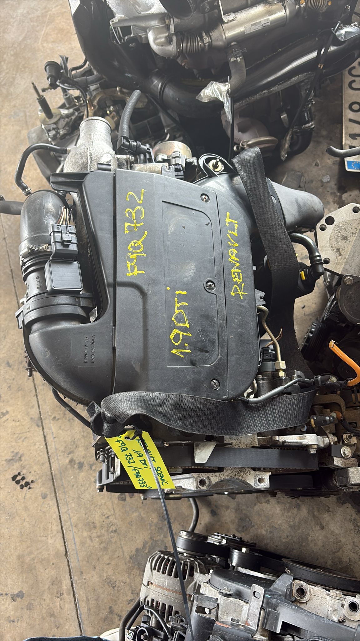 Motor Renault Scenic 1.9 DTI